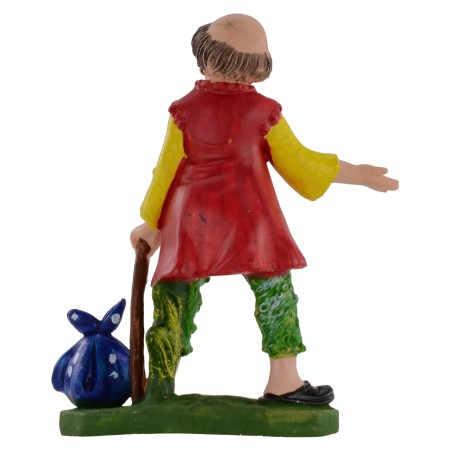 Serie de mendigos de 10 cm en PVC Mondo Presepi