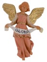 Angelo Gloria rosa 12 cm Fontanini Mondo Presepi