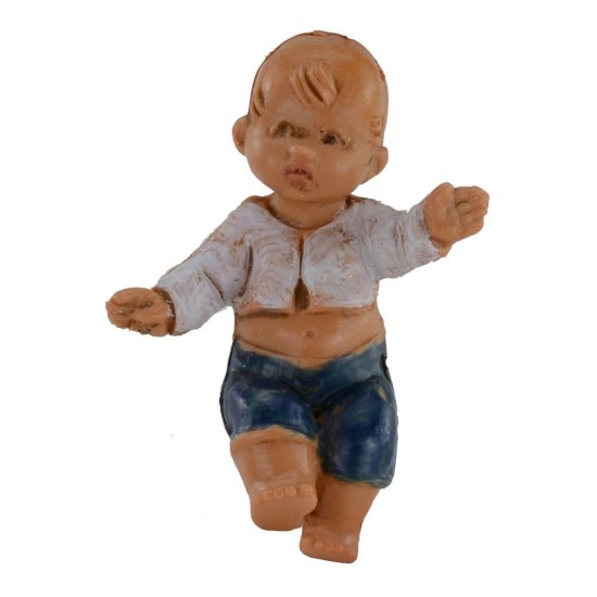 Mom with newborn baby and baby 12 cm Fontanini