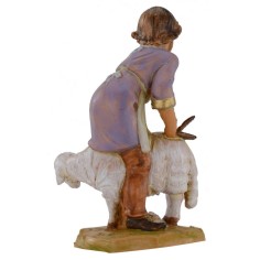 Tosatore with pecora 12 cm Fontanini 2