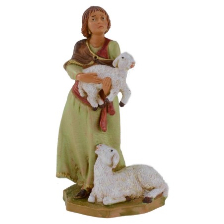 Woman with sheep 12 cm Fontanini