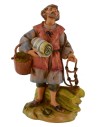 Pastore con briglie 12 cm Fontanini Mondo Presepi