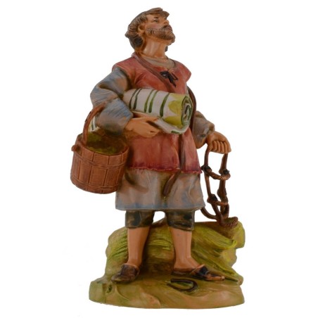 Pastore con briglie 12 cm Fontanini Mondo Presepi