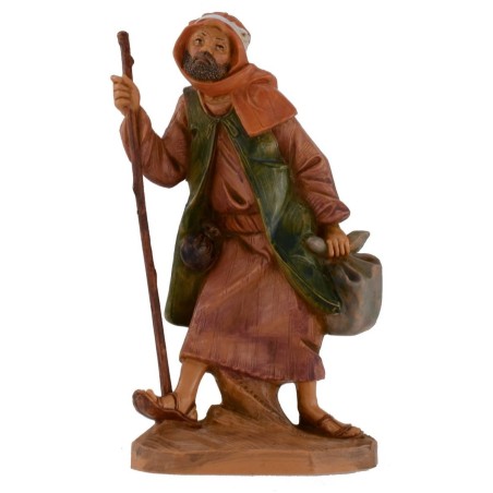 Caminante en camino 12 cm Fontanini Mundo Pesebres