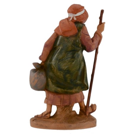 Viandante in cammino 12 cm Fontanini Mondo Presepi