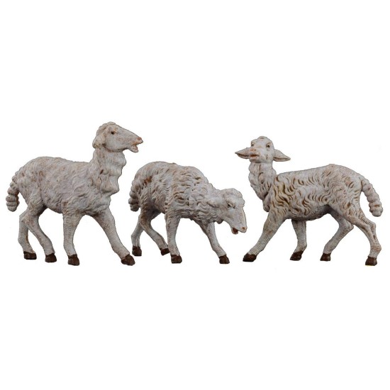 Set di 3 pecore per statue da 19 cm Fontanini Mondo Presepi