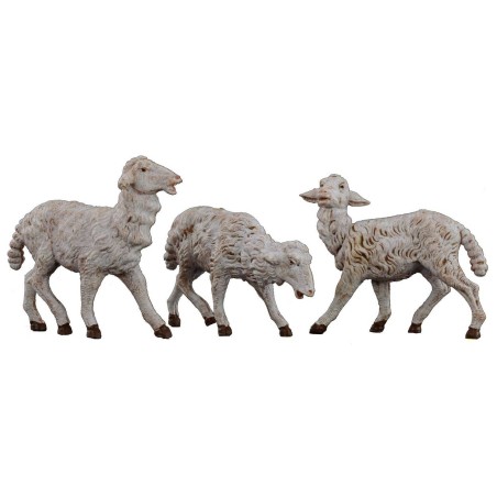 Set di 3 pecore per statue da 19 cm Fontanini Mondo Presepi