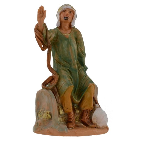 Eastern cammeliere sitting with saddle 9.5 cm Fontanini