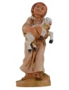 Child with lamb in arms 9.5 cm Fontanini