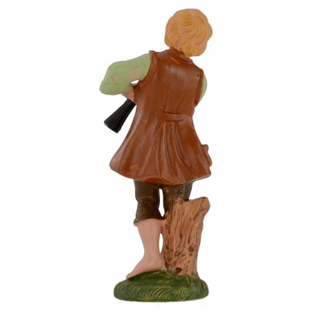 Pifferaio 12 cm in pvc Mondo Presepi