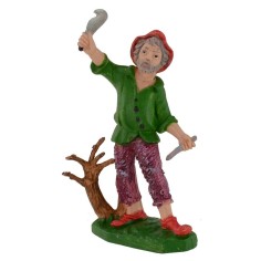 Woodland with falcetto 10 cm in pvc 2