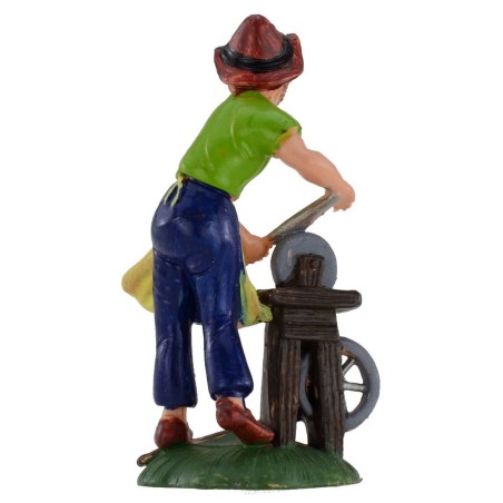 Arrotino 10 cm in pvc Mondo Presepi