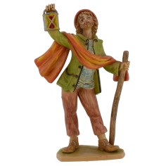 Pastor with lanterna lux 16 cm in pvc