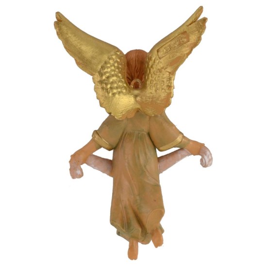 Ángel Gloria lux serie 10 cm en pvc Mundo Pesebres