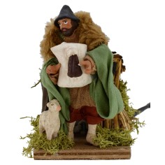 Zampognaro in movimento 10 cm Mondo Presepi 2