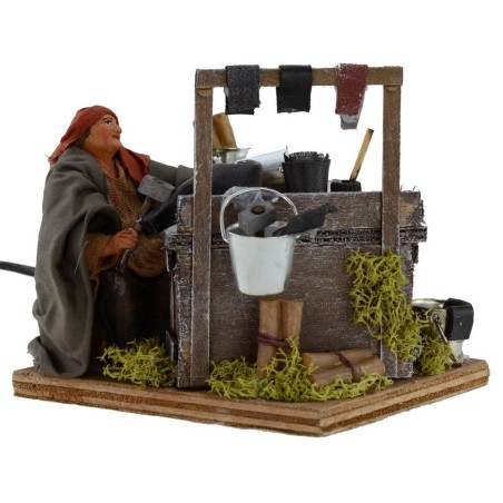 Ciabattino in movimento 12 cm Mondo Presepi