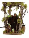 Raccoglitore di uva in movimento 12 cm Mondo Presepi