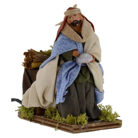 Three Magi Kings in motion 12 cm