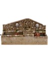 Fountain with lions at two water exits cm 30x11x16, 5 h.