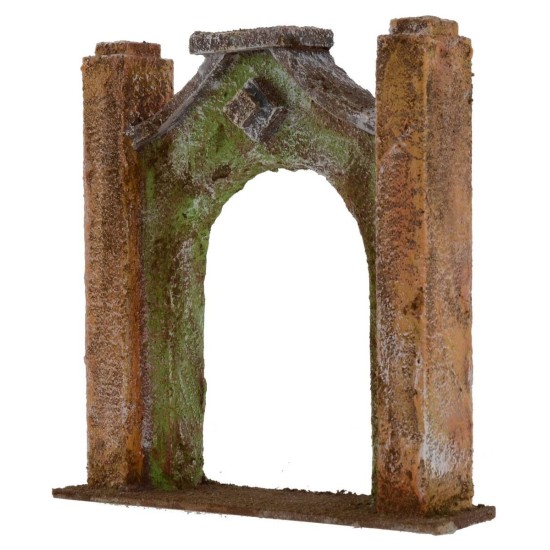 Arco de entrada cm 16,5x4x17 h para estatuas de 10 cm