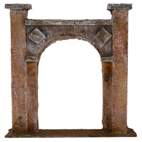 Arco de entrada cm 16,5x4x17 h para estatuas de 10 cm