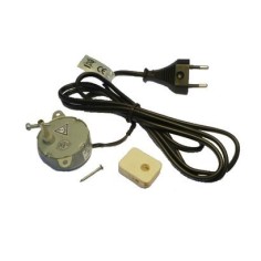 Motoriduttore piccolo 10 giri 220V. 2W + Puleggia in legno