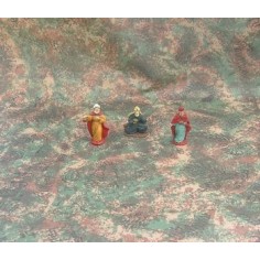Tre Re Magi cm 4 - Cod. ZR04 Mondo Presepi
