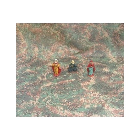 Tres Reyes Magos cm 4 - Cod. ZR04 Mundo Belenes