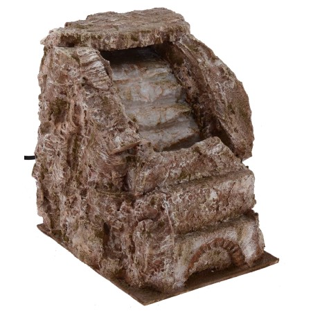 Ruscello funzionante per Presepe cm 19,5x24,5x27 h Mondo Presepi