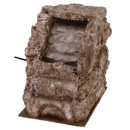 Ruscello funzionante per Presepe cm 19,5x24,5x27 h Mondo Presepi