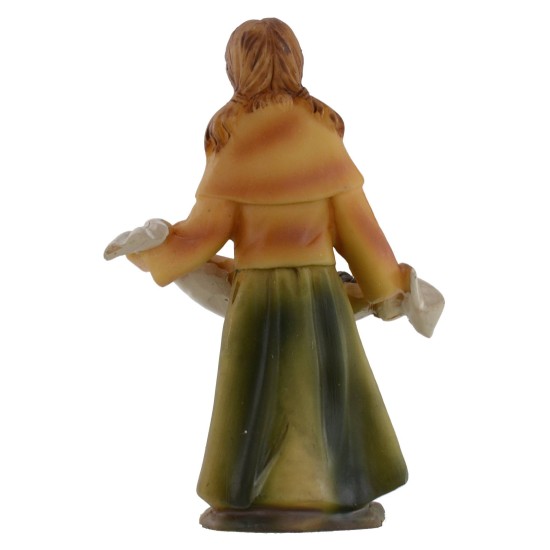 Cm 9 bambina con frutta Mondo Presepi