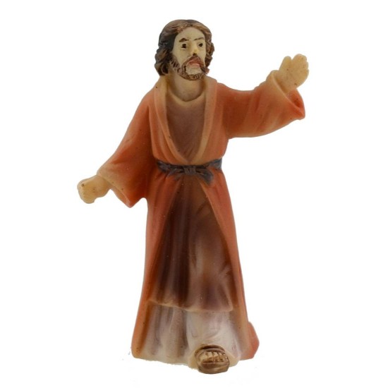 Estatua Pascual Jesús predicador entre la multitud 5 cm Mundo Pesebres
