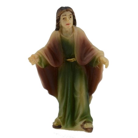 Statue Pasquali Gesù predicatore fra la folla 5 cm Mondo Presepi