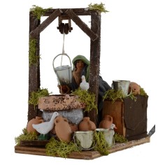 Woman at the well in series 10 cm 2