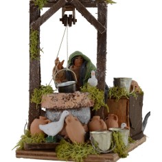 Woman at the well in series 10 cm