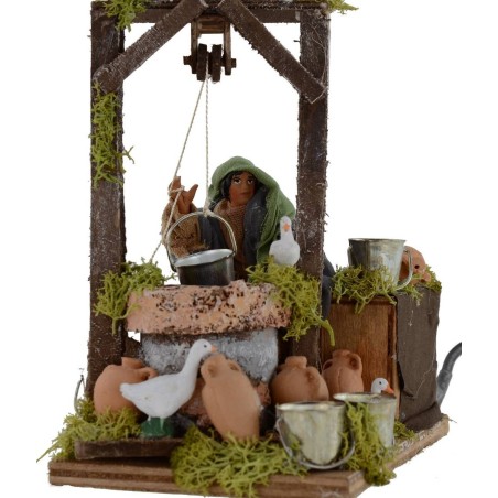 Woman at the well in series 10 cm