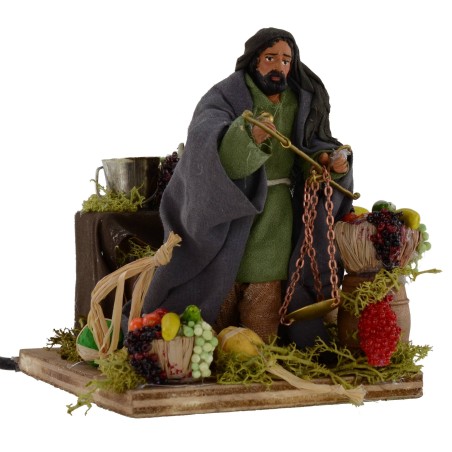 Frutero con balanza en movimiento 11 cm