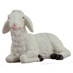 Pecora sdraiata per statue 40 cm Mondo Presepi 2