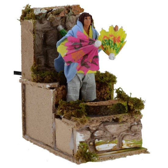 Umbrella in motion 10 cm