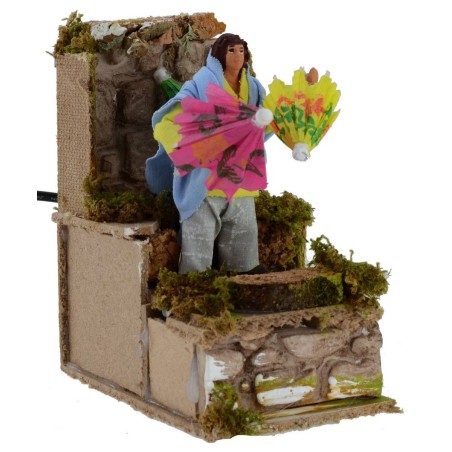 Umbrella in motion 10 cm