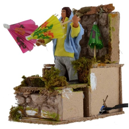 Umbrella in motion 10 cm