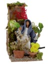 Fioraia in movimento 10 cm Mondo Presepi