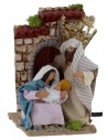 Natività Palestinese in movimento 10-11 cm Mondo Presepi
