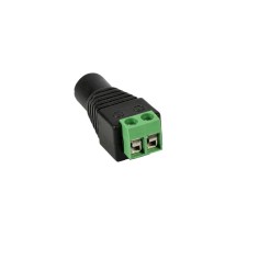 Adattatore femmina 5,5x2,1 mm con morsetti a vite 2