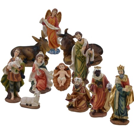 Complete Set 11 pcs resin 25 cm