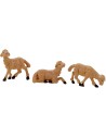 Conjunto de 3 ovejas serie 10 cm lux