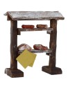 Meat and salumi counter cm 9x5x10, 5 h for statues from 10 cm