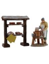 Meat and salumi counter cm 9x5x10, 5 h for statues from 10 cm