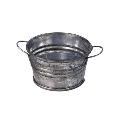 Tinozza tonda ø 5.5 cm in metal