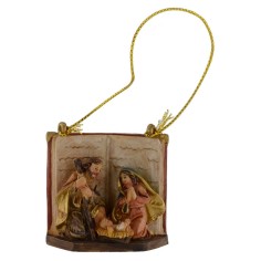 Nativity cm 3.5 to hang in resin